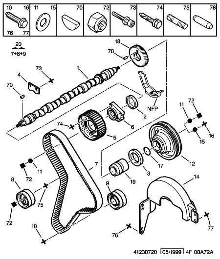 CITROËN 0831.36 - Комплект ремня ГРМ parts5.com