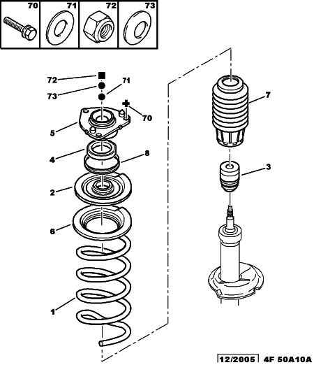 CITROËN 5038 28 - Cojinete columna suspensión parts5.com