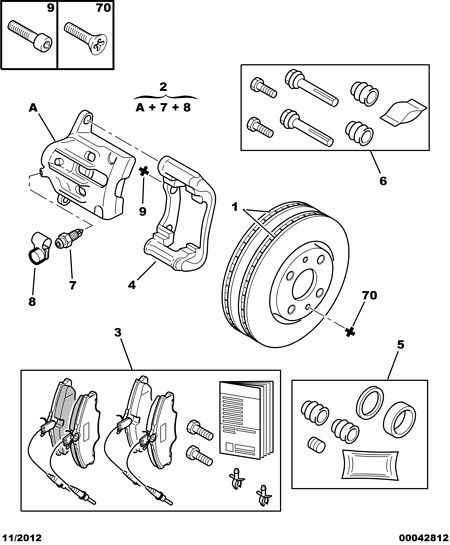 CITROËN 4246 R7 - Тормозной диск parts5.com