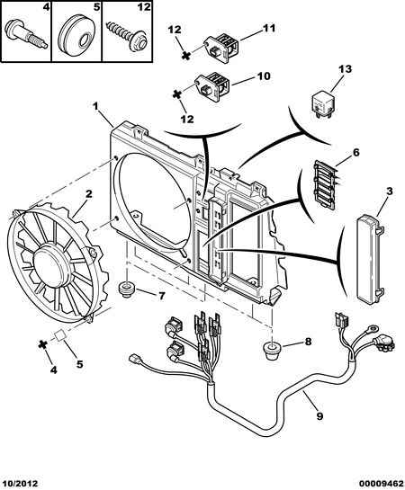 CITROËN 1250.G0 - Вентилятор, охлаждение двигателя parts5.com