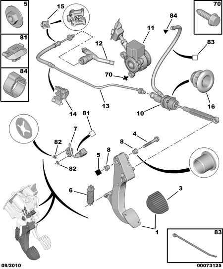 DS 2041 95 - Центральный выключатель, система сцепления parts5.com