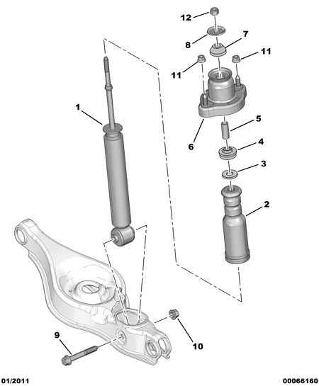 CITROËN 5206 LC - Амортизатор parts5.com