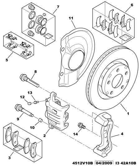 CITROËN/PEUGEOT 4254 30 - Тормозные колодки, дисковые, комплект parts5.com