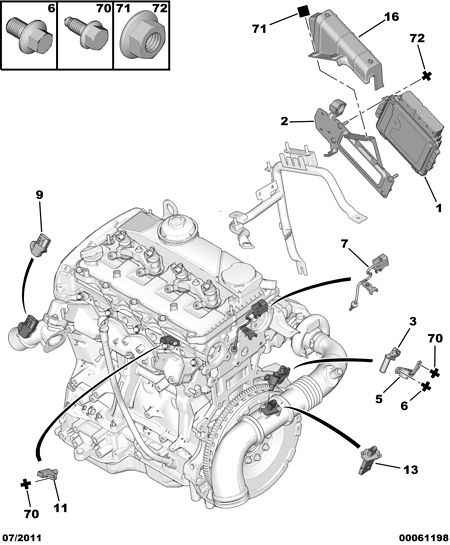 CITROËN/PEUGEOT 1920 LV - Датчик импульсов, коленвал parts5.com