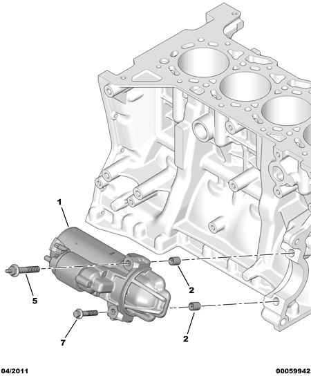 PEUGEOT 5802.AS - Стартер parts5.com