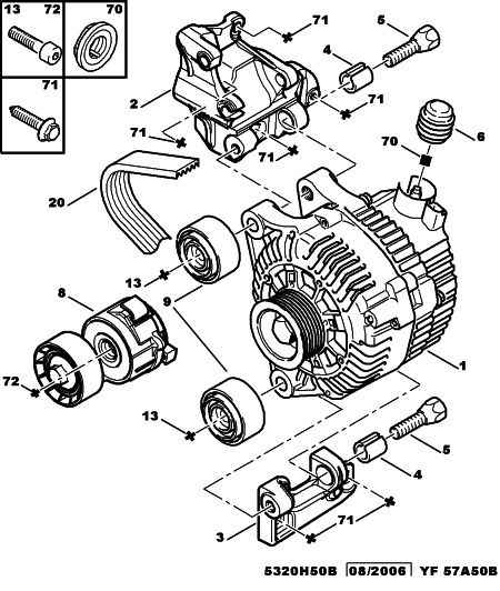 CITROËN/PEUGEOT 5750.RX - Correa trapecial poli V parts5.com