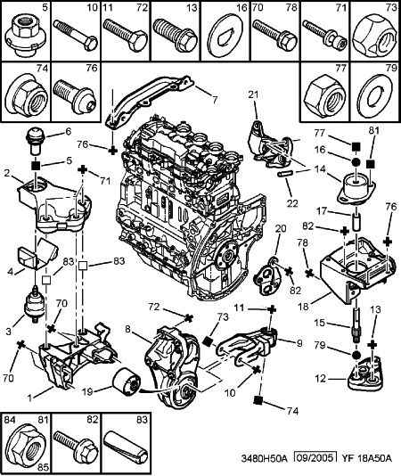 CITROËN 1809 33 - Подушка, опора, подвеска двигателя parts5.com