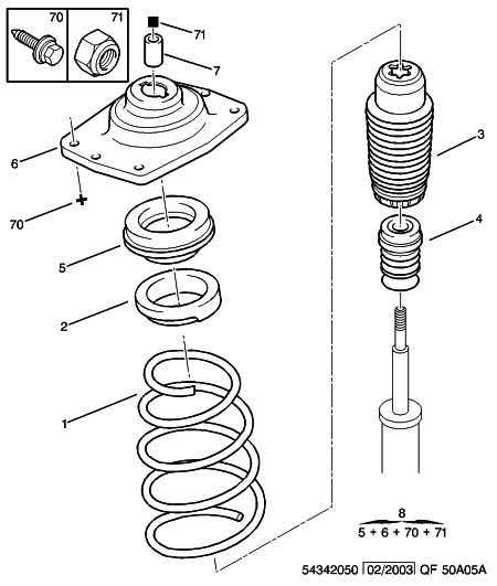 CITROËN 5035 55 - Подшипник качения, опора стойки амортизатора parts5.com