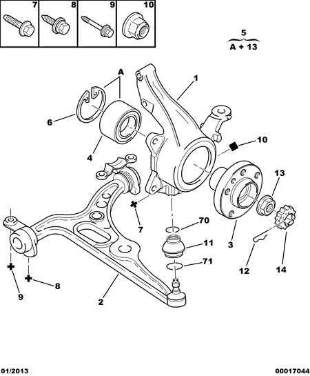 Lancia 3520.P8 - Bush of Control / Trailing Arm parts5.com