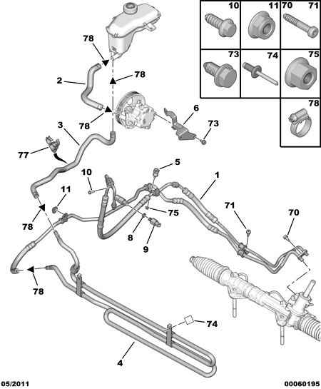 CITROËN/PEUGEOT 96 778 096 80 - Датчик давления масла, рулевой механизм с усилителем parts5.com