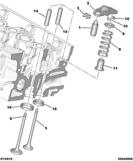 CITROËN 0942.49 - Толкатель, гидрокомпенсатор parts5.com