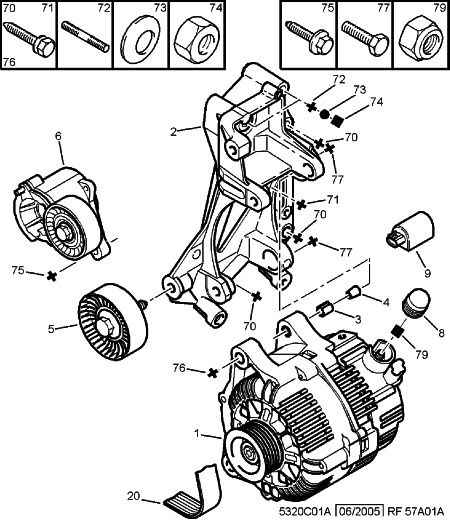 CITROËN 5750.WP - V-Ribbed Belt parts5.com