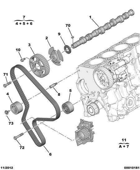 CITROËN (DF-PSA) 0829 C3 - Натяжной ролик, ремень ГРМ parts5.com