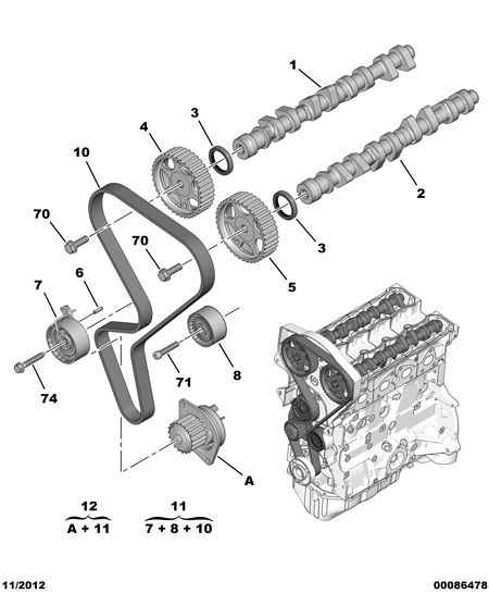 PEUGEOT 0816.H6 - Зубчатый ремень ГРМ parts5.com