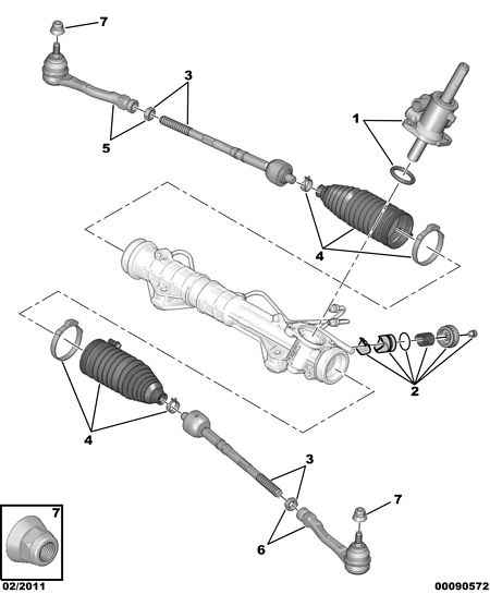 PEUGEOT 3817.88 - Наконечник рулевой тяги, шарнир parts5.com