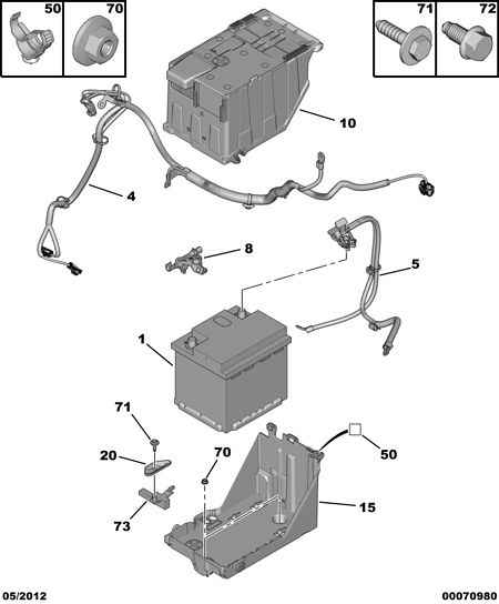 CITROËN 5600 TN - Стартерная аккумуляторная батарея, АКБ parts5.com