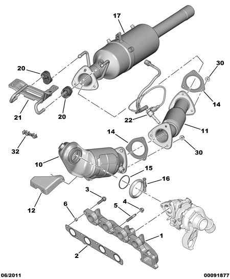 PEUGEOT 96 768 295 80 - Впрыскивающий элемент, регенерация сажевого / частичн. фильтра parts5.com