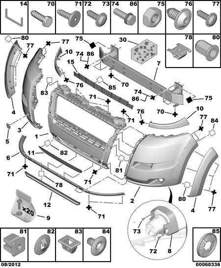 PEUGEOT (DF-PSA) 7414 TN - Шкив коленчатого вала parts5.com