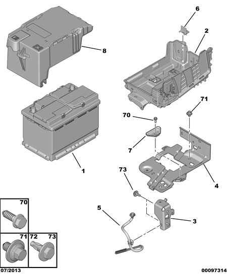 PEUGEOT 5600 VF - Batería de arranque parts5.com