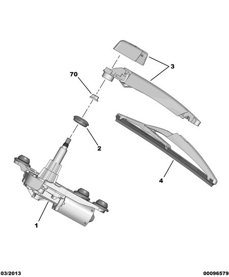 PEUGEOT 16 107 204 80 - Щетка стеклоочистителя parts5.com