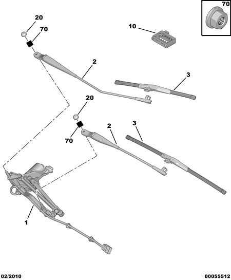 PEUGEOT 6426 YX - Limpiaparabrisas parts5.com