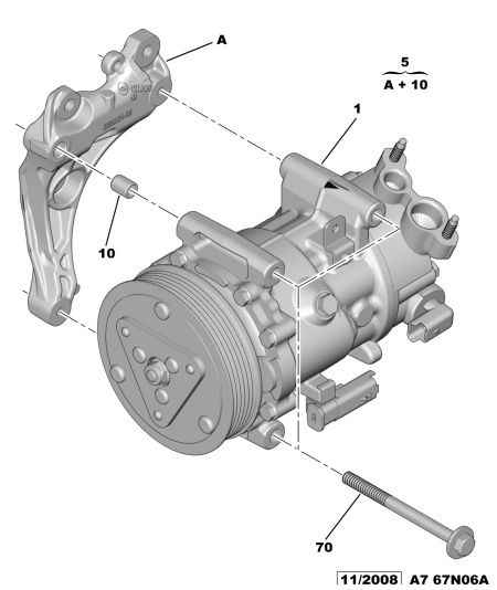 DS 6453 ZZ - Compressor, air conditioning parts5.com