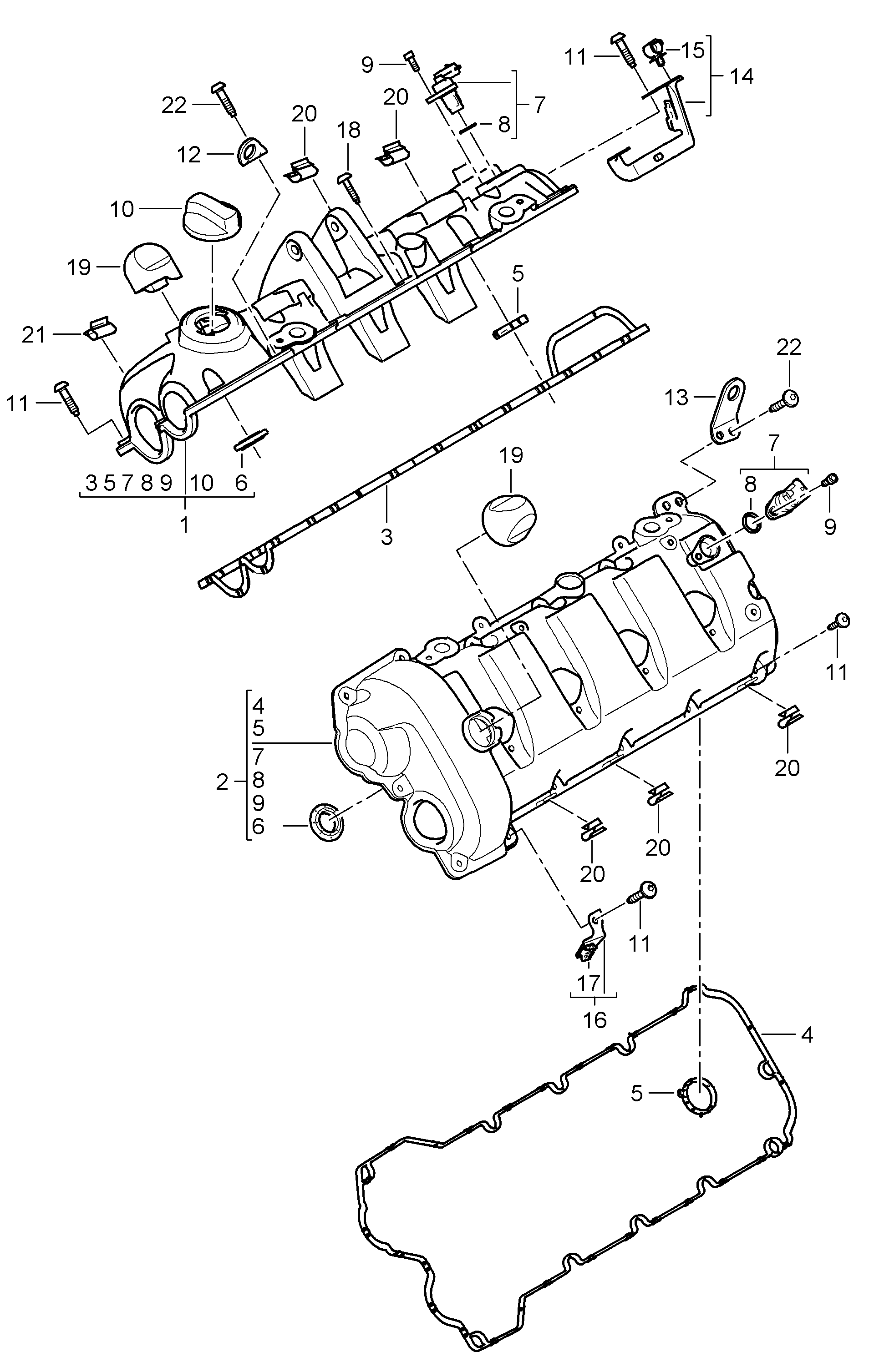 Porsche 997 606 106 01 - Датчик импульсов, коленвал parts5.com