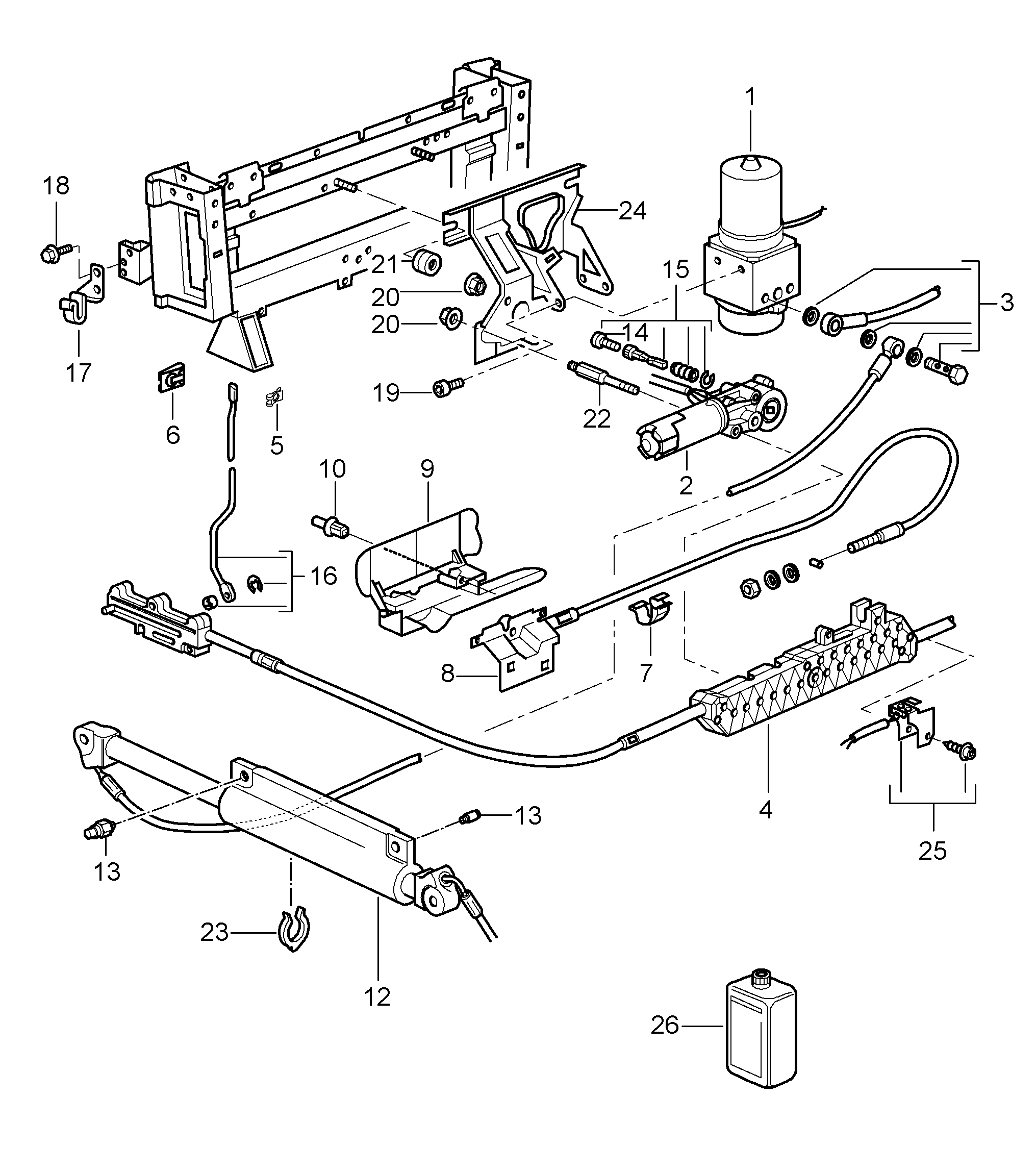 Porsche 000 043 204 89 - Масло рулевого механизма с усилителем parts5.com