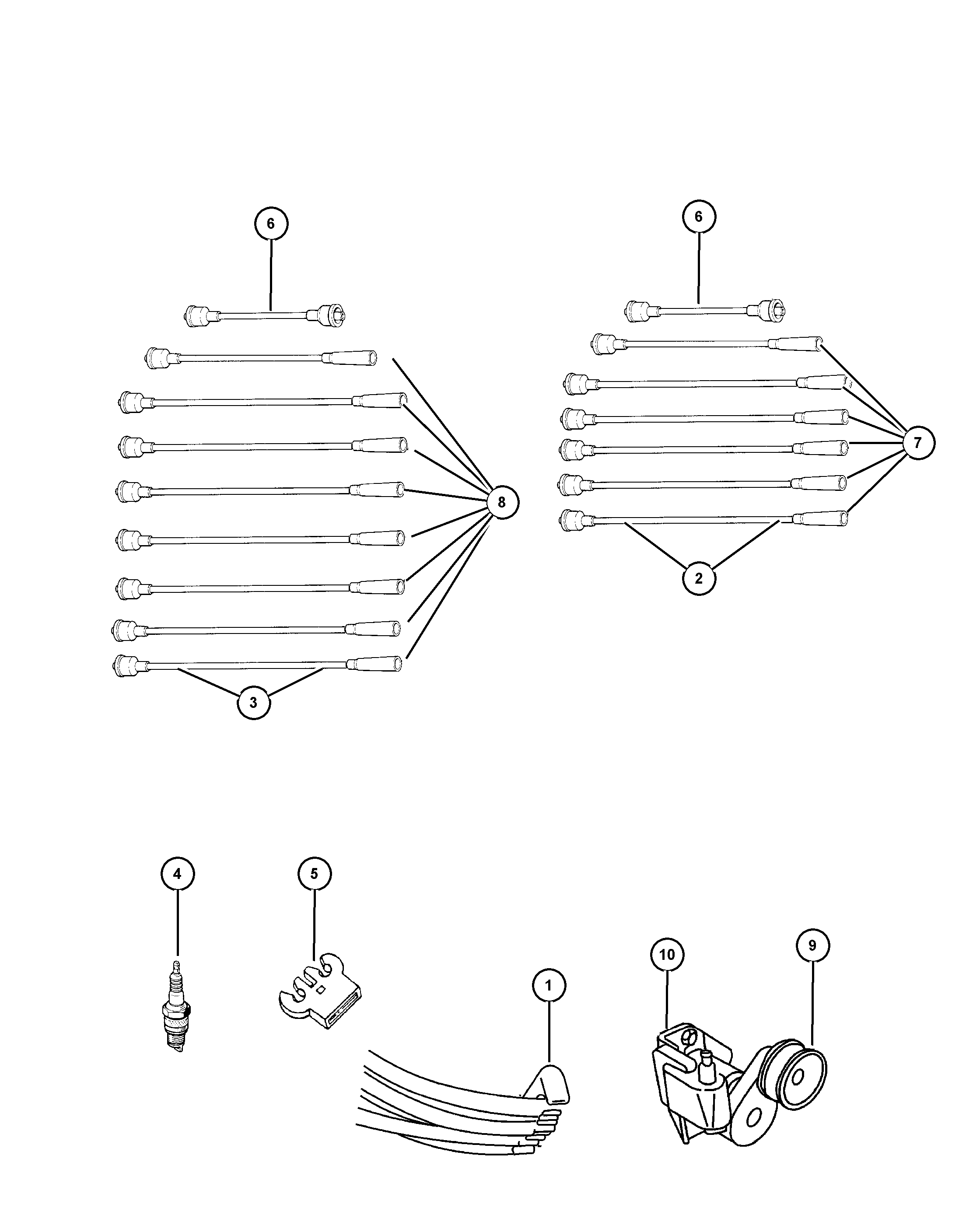 Jeep 56028 172AB - Катушка зажигания parts5.com