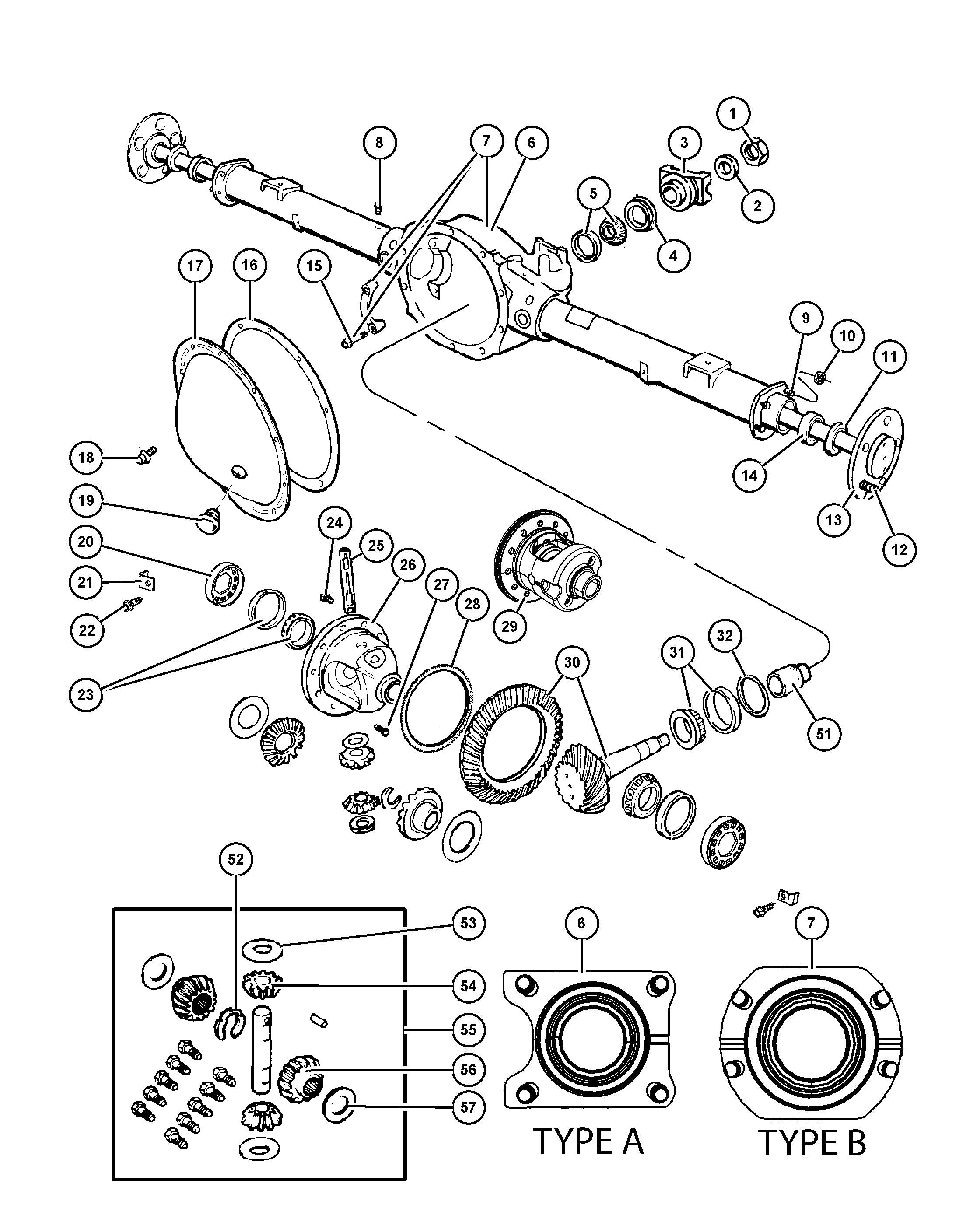 Chrysler 3507 898AB - Комплект подшипника ступицы колеса parts5.com