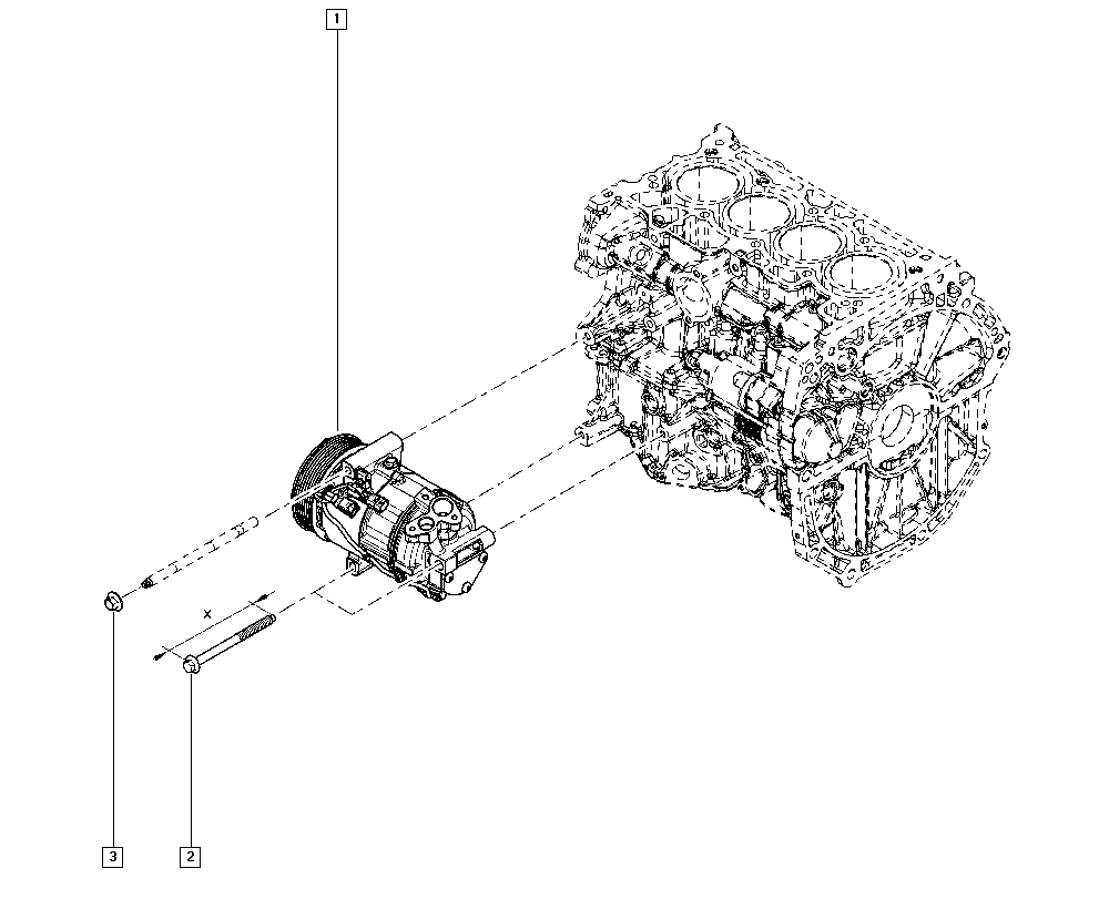 RENAULT 92 60 002 17R - Компрессор кондиционера parts5.com