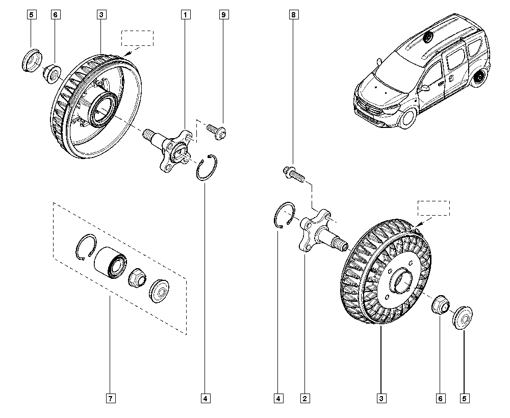 DACIA 432001324R - Тормозной барабан parts5.com