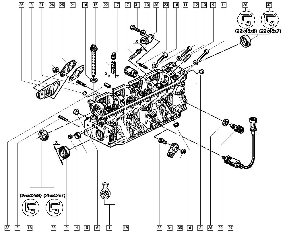 RENAULT TRUCKS 77 00 271 090 - Датчик детонации parts5.com