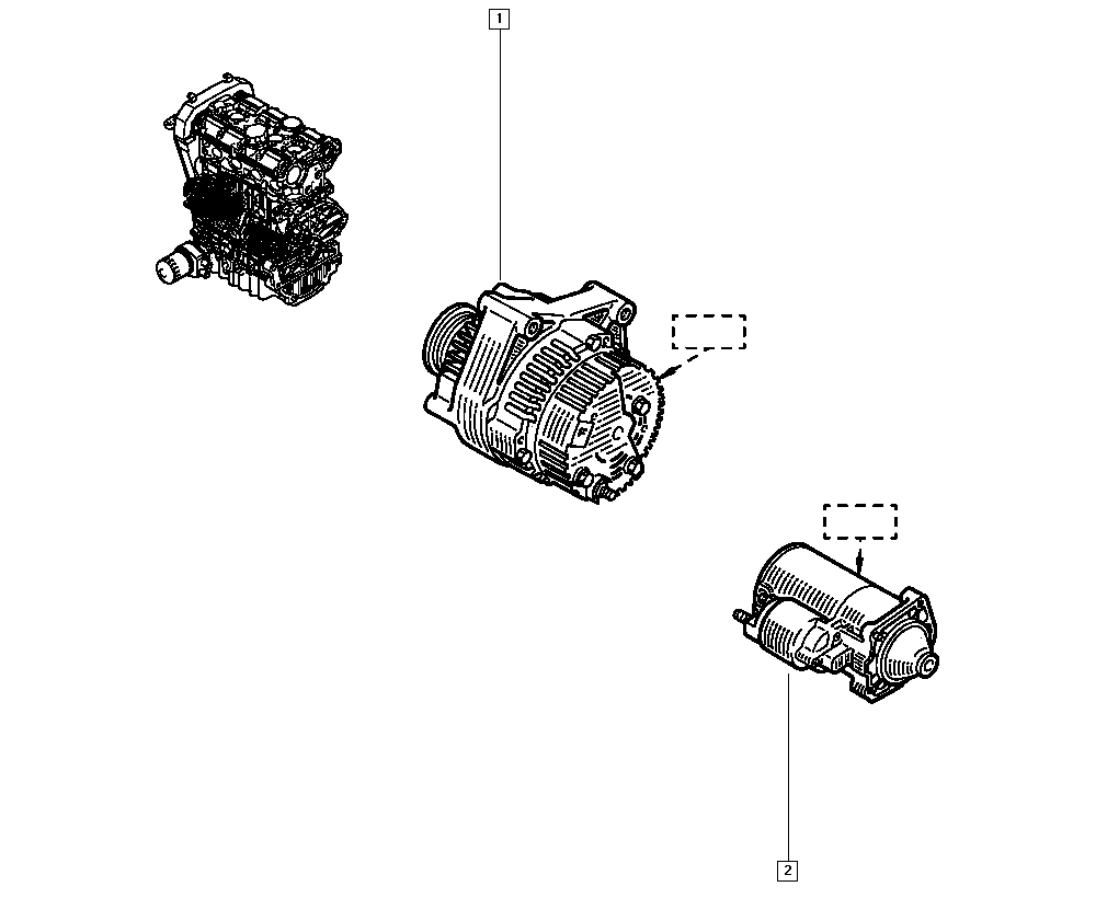 RENAULT 77 00 114 428 - Стартер parts5.com