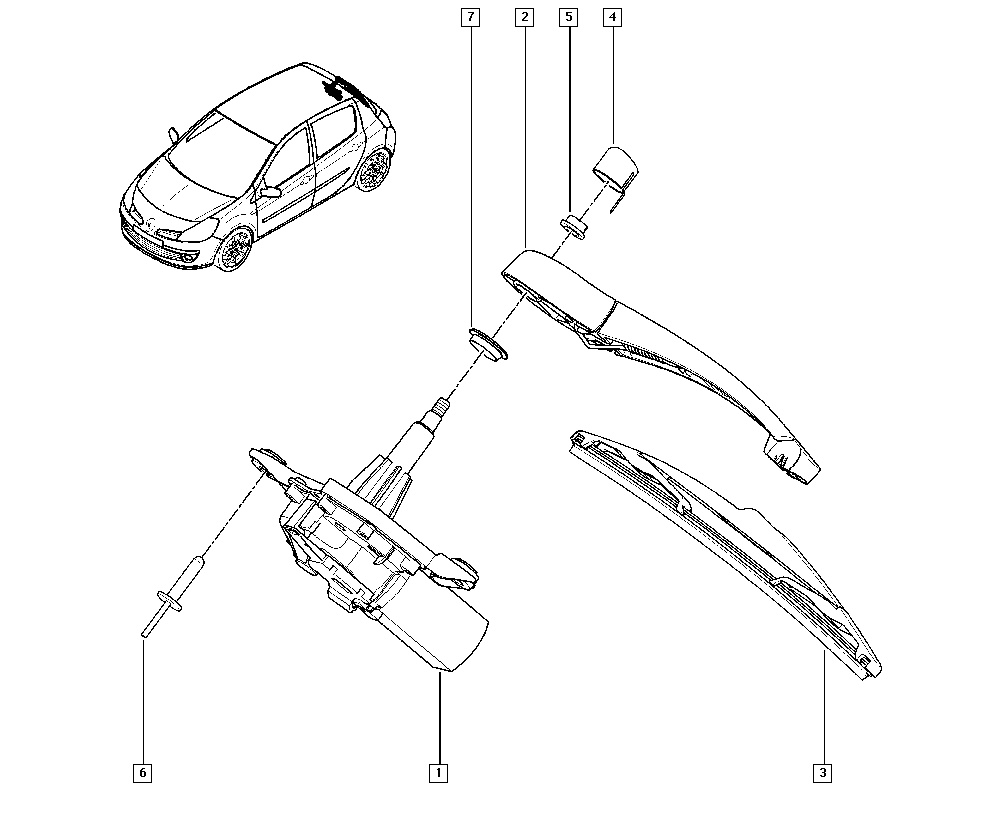 RENAULT 7711 422 568 - Щетка стеклоочистителя parts5.com