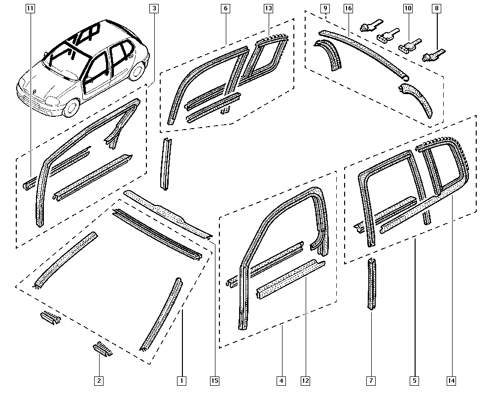 RENAULT 7701207581 - Тормозной диск parts5.com