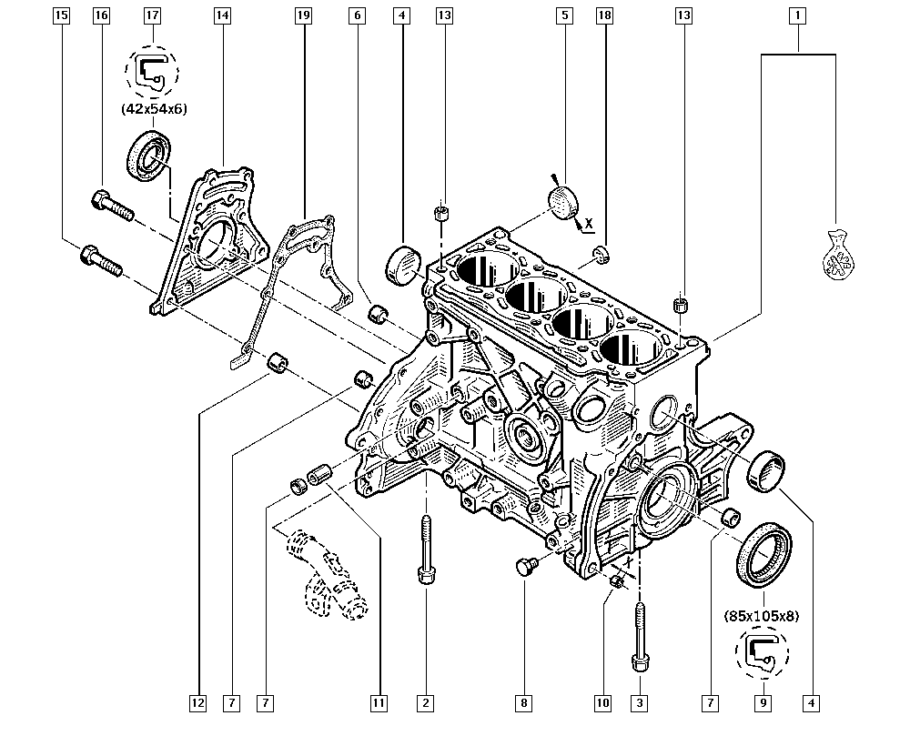 RENAULT TRUCKS 122797403R - Прокладка, головка цилиндра parts5.com