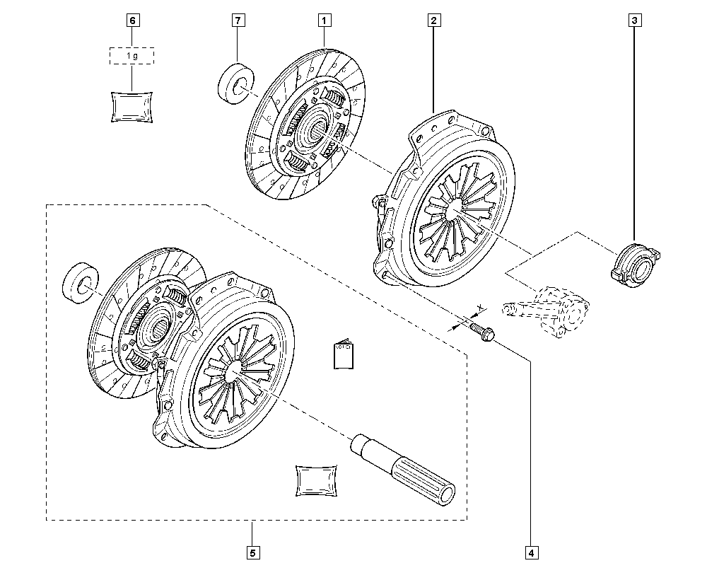 DACIA 30 20 583 24R - Комплект сцепления parts5.com