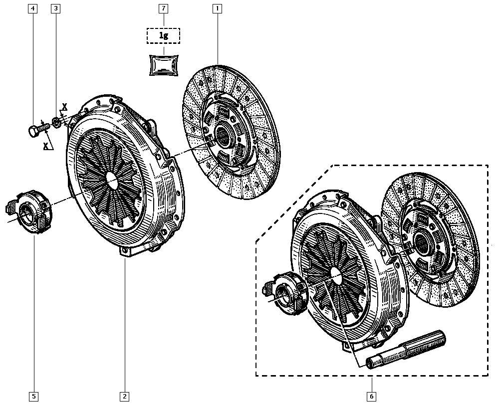 RENAULT 77 11 130 031 - Диск сцепления, фрикцион parts5.com