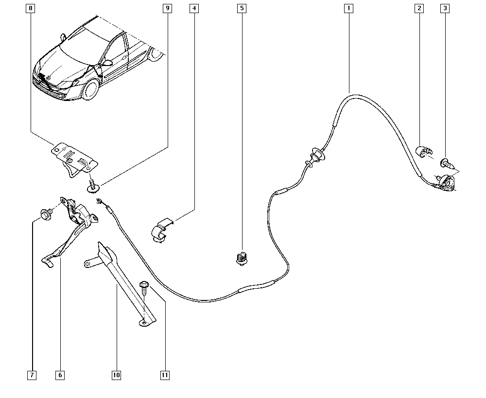 RENAULT 7703101566 - Опора стойки амортизатора, подушка parts5.com