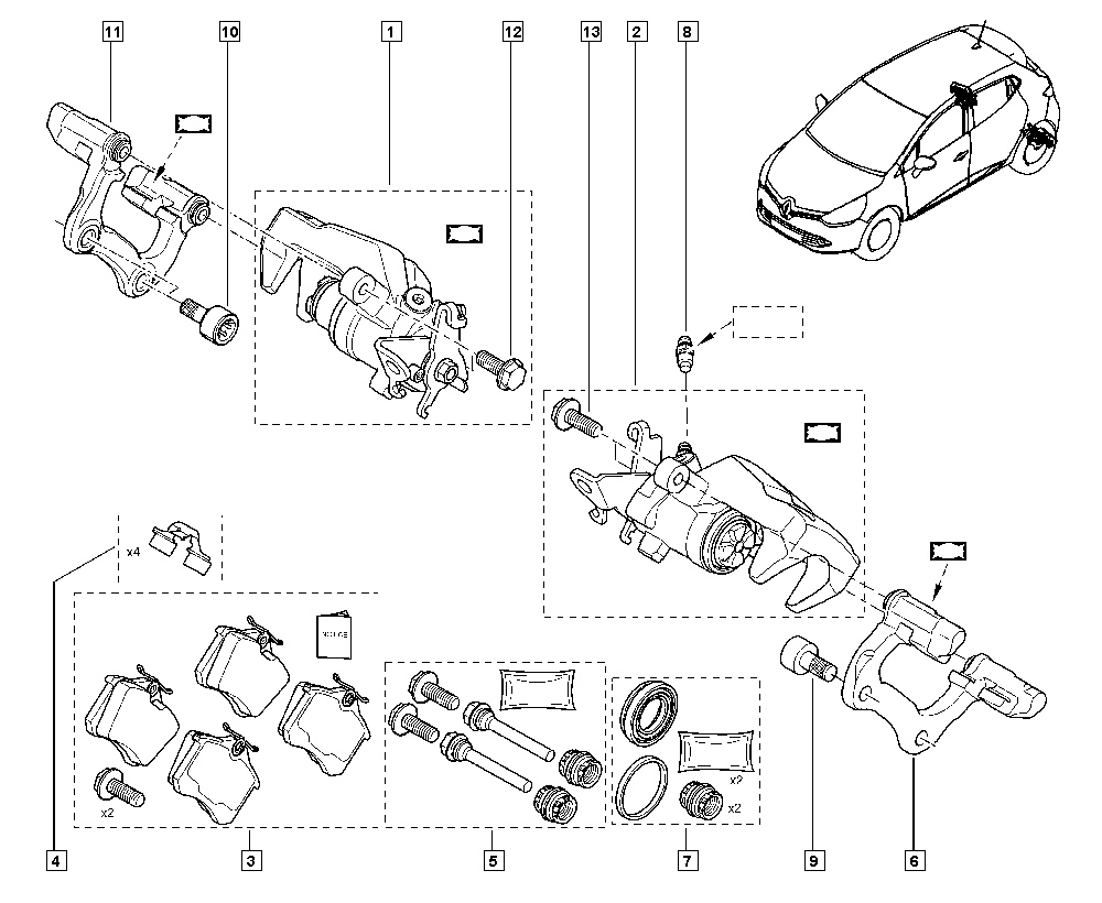 RENAULT 440015923R - Комплект направляющей гильзы parts5.com