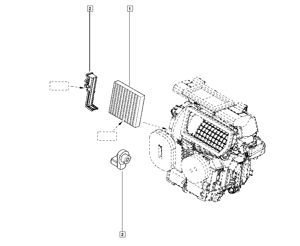 RENAULT 27 27 731 51R - Фильтр воздуха в салоне parts5.com