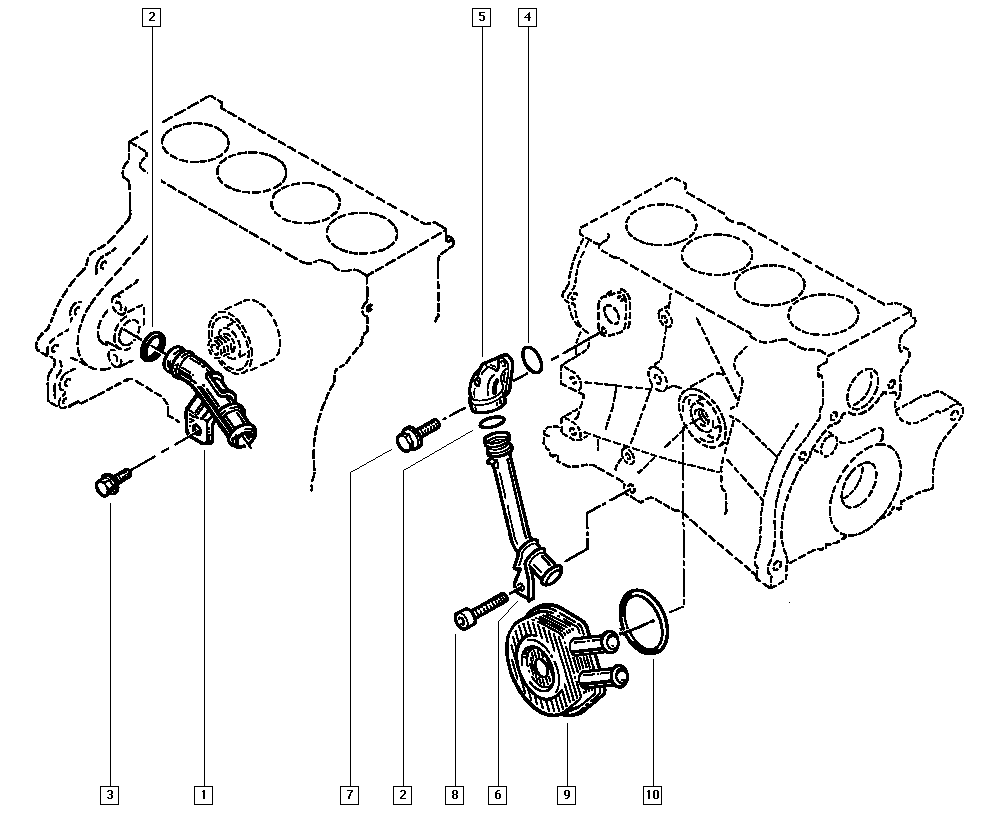 ARO 8200806731 - Масляный радиатор, двигательное масло parts5.com