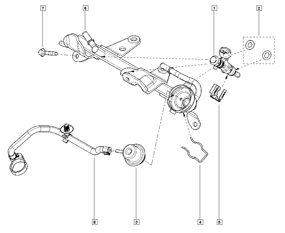 RENAULT 22 67 071 06R - Регулятор давления подачи топлива parts5.com