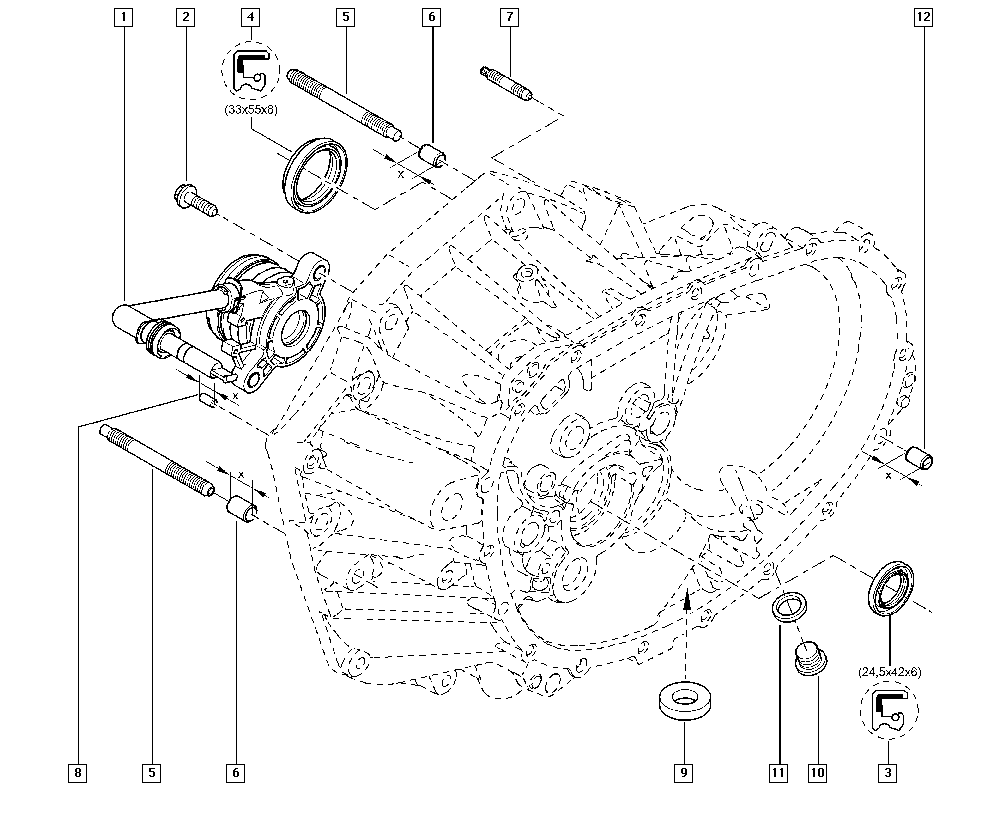 NISSAN 30620-6822R - Центральный выключатель, система сцепления parts5.com