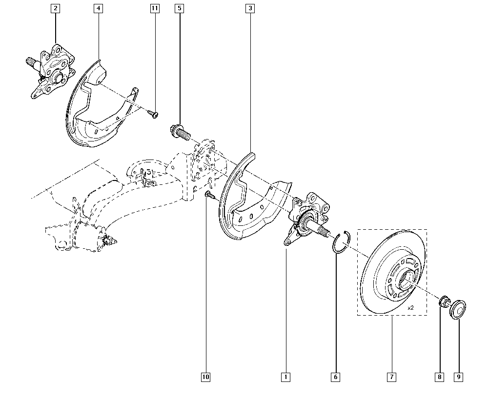 Volvo 432007595R - Тормозной диск parts5.com