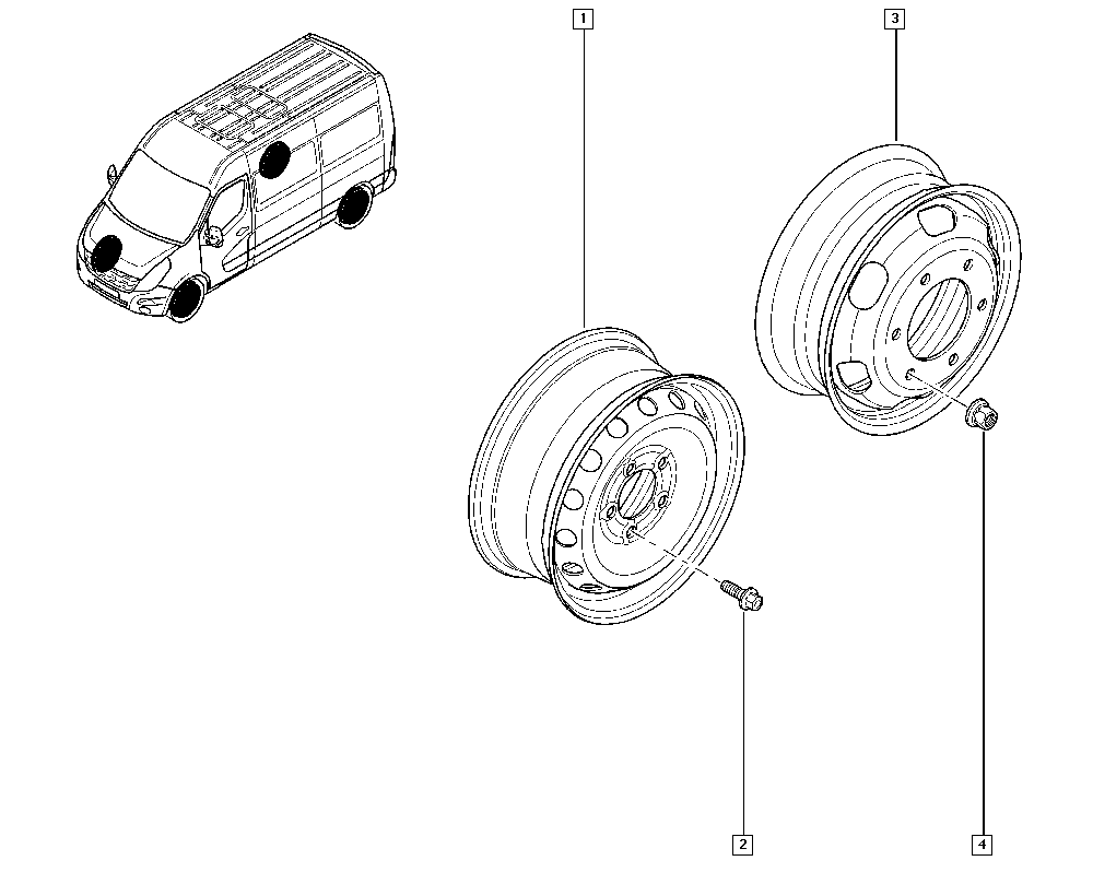 RENAULT 403000037R - Колесный диск parts5.com