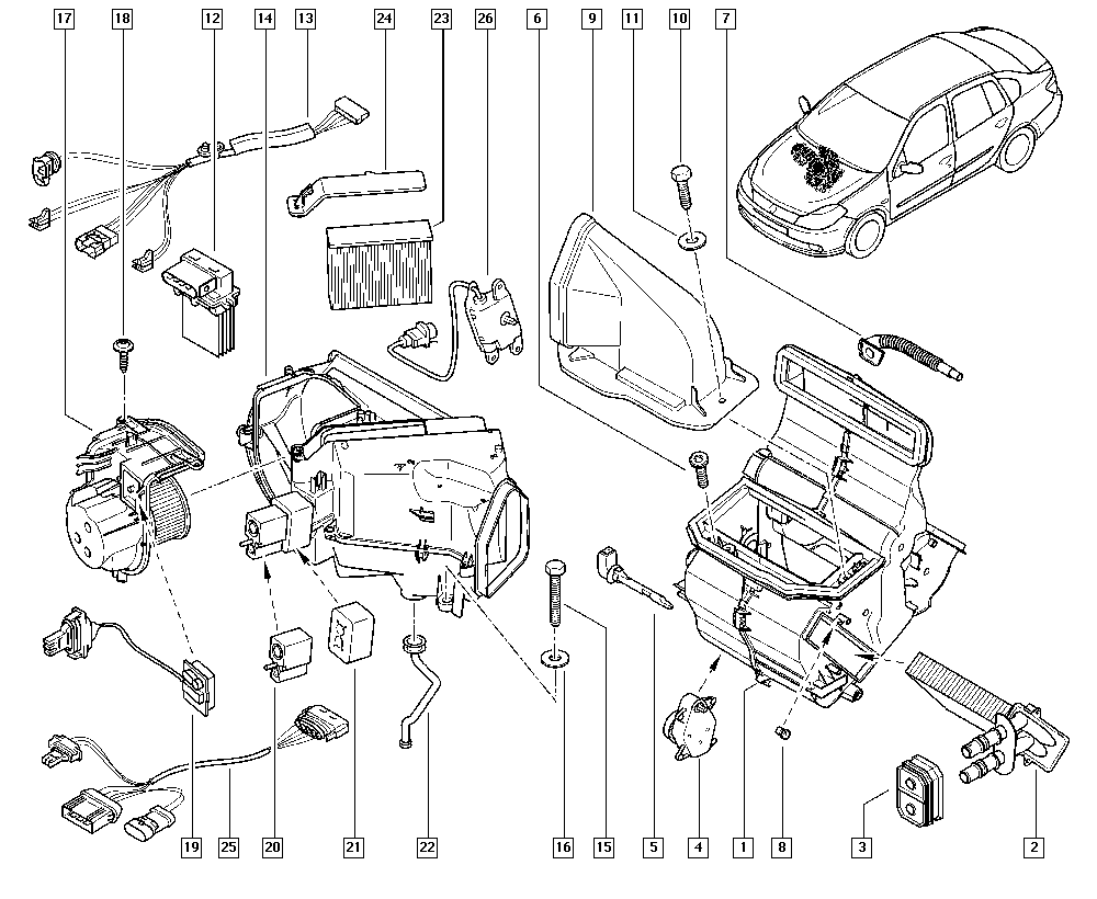 NISSAN 7711228912 - Фильтр воздуха в салоне parts5.com