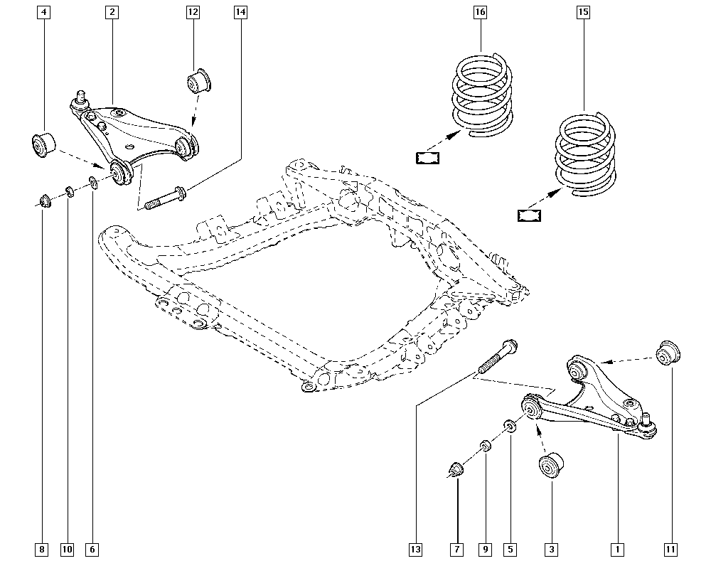 RENAULT 77 03 034 248 - Гайка parts5.com