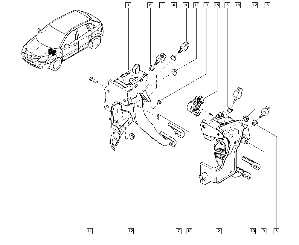 RENAULT 25320JY00A - Переключатель управления, сист. регулирования скорости parts5.com